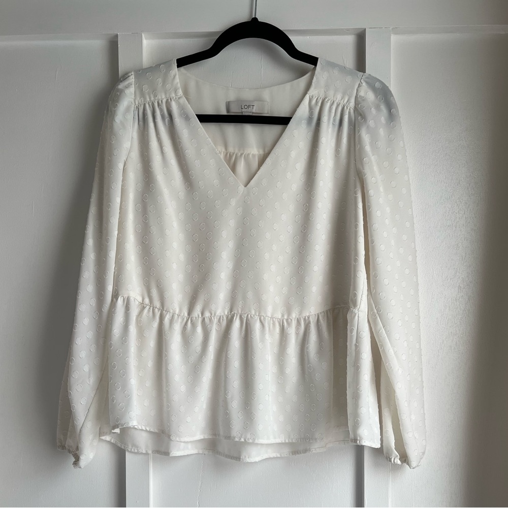 Long Sleeved Swing Blouse